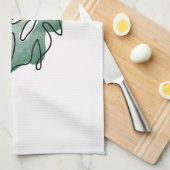 Monstera Theedoek (Quarter Fold)