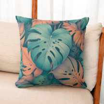 Monstera Tropical Flowers Boho Waterverf Botanica