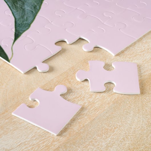 Monstera Tropical Leaf Legpuzzel (Zijkant)