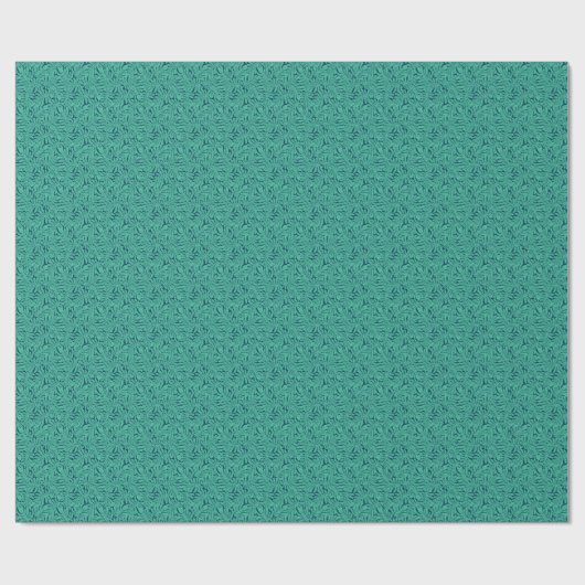 Monstera Tropical Leaf Pattern Cadeaupapier (Vlak)