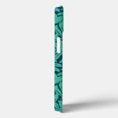 Monstera Tropical Leaf Pattern Case-Mate iPhone Case (Achterkant / Rechts)