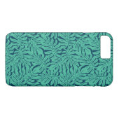 Monstera Tropical Leaf Pattern Case-Mate iPhone Case (Achterkant (Horizontaal))