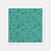 Monstera Tropical Leaf Pattern Servet (Voorkant)