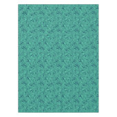 Monstera Tropical Leaf Pattern Tafelkleed (Voorkant)