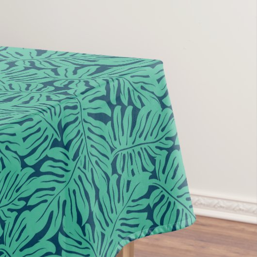 Monstera Tropical Leaf Pattern Tafelkleed (Voorbeeld)