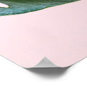 Monstera Tropical Leaf Poster (Hoek)