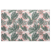 Monstera Tropical Leaves Rainforest Pattern Stof (Fat Quarter)