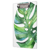 Monstera tropisch blad klembord - waterverf blad (Links)