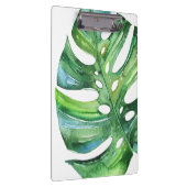 Monstera tropisch blad klembord - waterverf blad (Rechts)