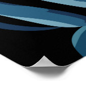 Monstera tropische plant/ontwerpfunctie voor huish poster (Hoek)