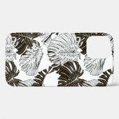 Monstera verlaat naadloos patroon Case-Mate iPhone case (Achterkant (horizontaal))