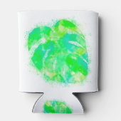 Monstera Waterverf Blikjeskoeler (Achterkant)