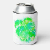 Monstera Waterverf Blikjeskoeler (Blikje Achterkant)