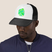 Monstera Waterverf Trucker Pet (In situ)
