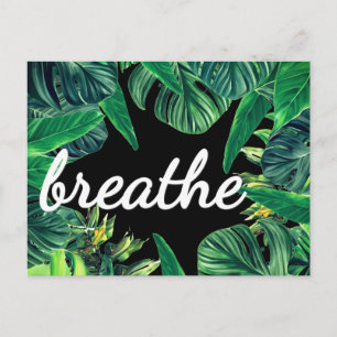 Monstera Wet van Aantrekking Overvloed Bevestiging Briefkaart