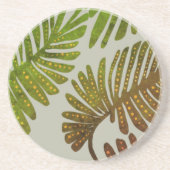 Monstera Zandsteen Onderzetter (Voorkant)