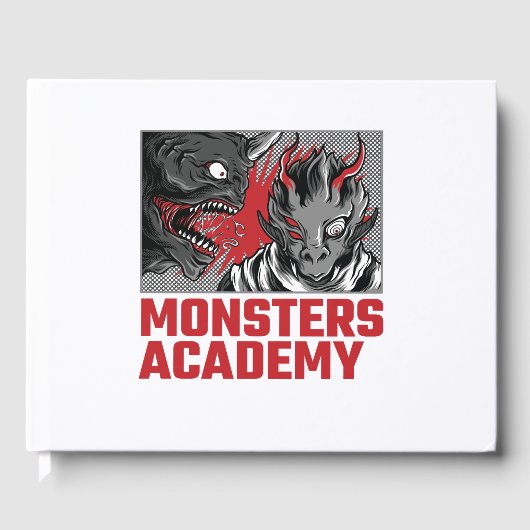 MONSTERACADEMIE GASTENBOEK (Voorkant)