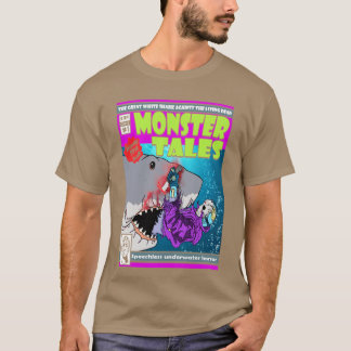 Monsterales Comic boekcover familie T-shirt
