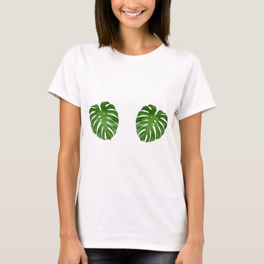 Monstera's T-shirt (Voorkant)