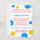 MonsterBaby shower Kaart (Achterkant)