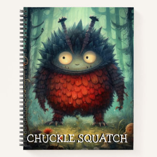 Monsterbedrijf...Giechel Squatch Notitieboek