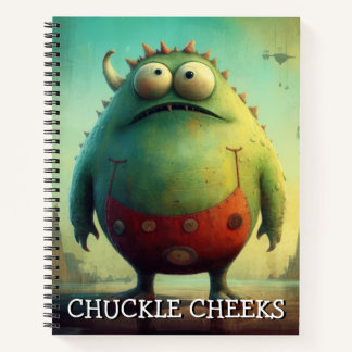 Monsterbedrijf...Giechel Wangen Notitieboek