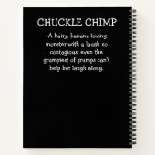 Monsterbedrijf...Giechelchimpansee Notitieboek (Achterkant)