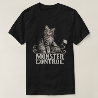 Monsterbeheersing – Grappige Vintage Tabbykat T-shirt