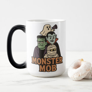 Monsterbende Frankenstein Vampier Mumie Geest Groe Magische Mok