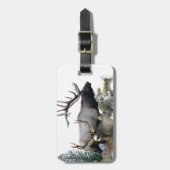 Monsterboltrofee Bagagelabel (Voorkant verticaal)