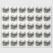 Monsterboltrofee Cadeaupapier (Vlak)