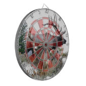 Monsterboltrofee Dartbord (Voorkant Links)