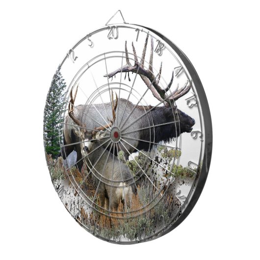 Monsterboltrofee Dartbord (Voorkant Rechts)