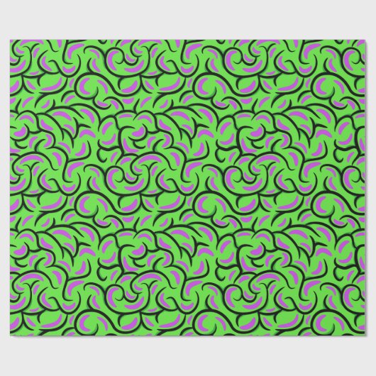 monsterbrein cadeaupapier (Vlak)