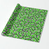 monsterbrein cadeaupapier (Uitgerold)
