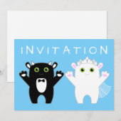 monsterbruiloft kaart (Voorkant / Achterkant)