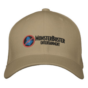 MonsterBuster-Pet Geborduurde Pet