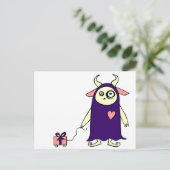 MonsterCadeau Briefkaart (Staand voorkant)