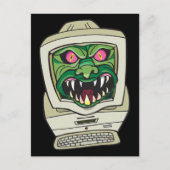 Monstercomputer Briefkaart (Voorkant)