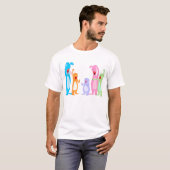MonsterFamilyof5 T-shirt (Voorkant volledig)