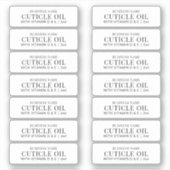 Monsterflacon 2 ml MINI druppelflesetiket Sticker (Voorkant)