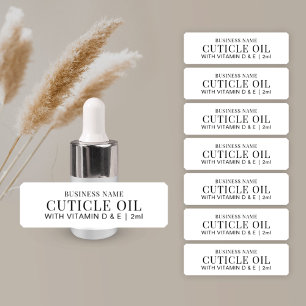 Monsterflacon 2 ml MINI druppelflesetiket Sticker