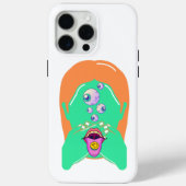 monstergezicht Case-Mate iPhone case (Achterkant)