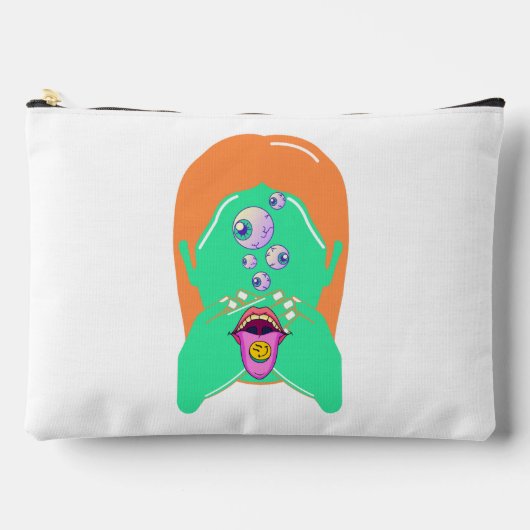 monstergezicht etui (Voorkant)
