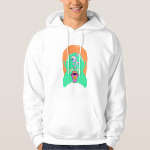 monstergezicht hoodie
