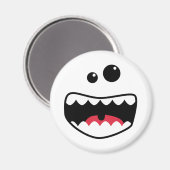 Monstergezicht Magneet (Voorkant / Achterkant)