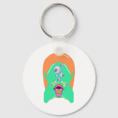 monstergezicht sleutelhanger (Achterkant)