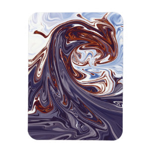 Monstergolven Beste abstracte schilderij Magneet