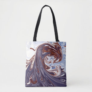 monstergolven   Beste abstracte schilderij Tote Bag