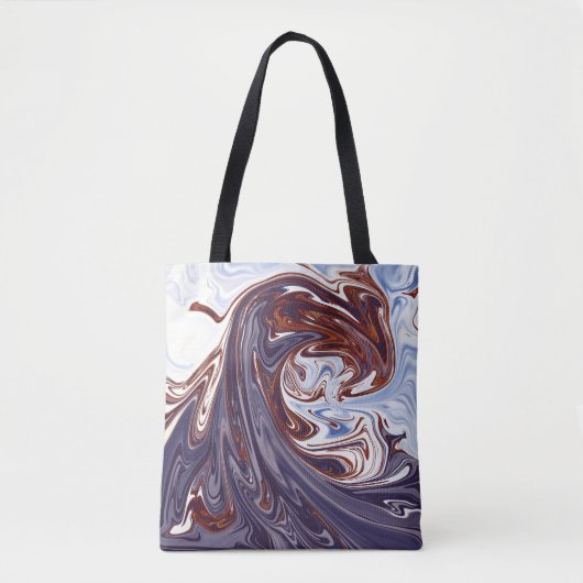 monstergolven | Beste abstracte schilderij Tote Bag (Voorkant)